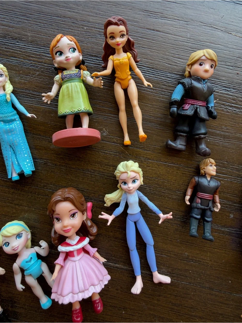 Disney Mini Princess & Character Figurine Set - Multicolor